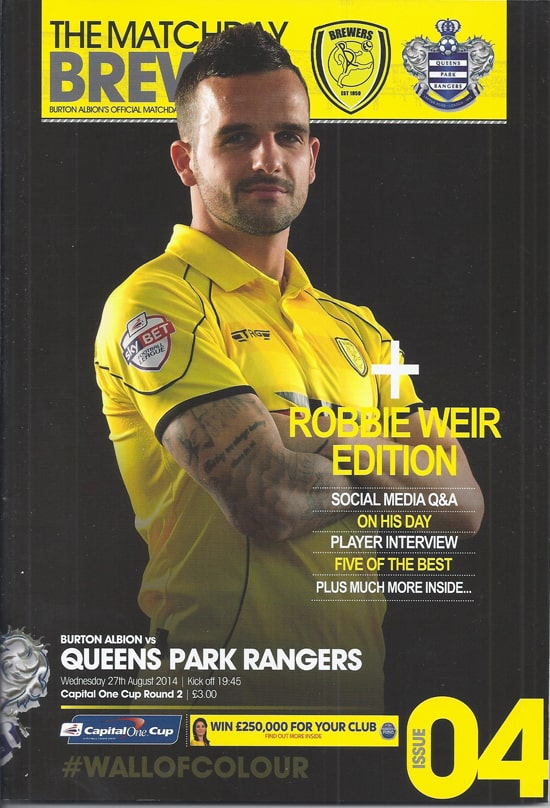 Burton Albion FC v Queens Park Rangers FC